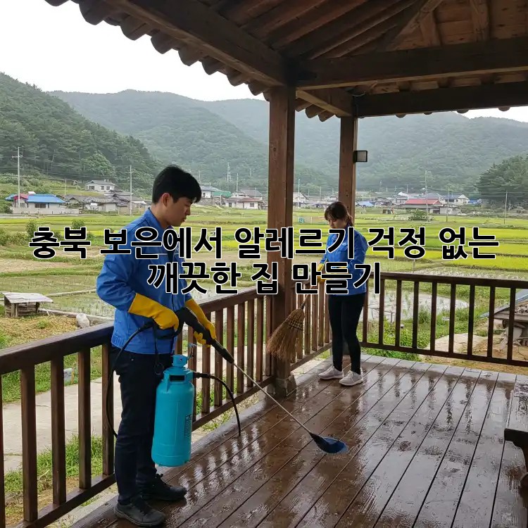 충북 보은에서 알레르기 걱정 없는 깨끗한 집 만들기