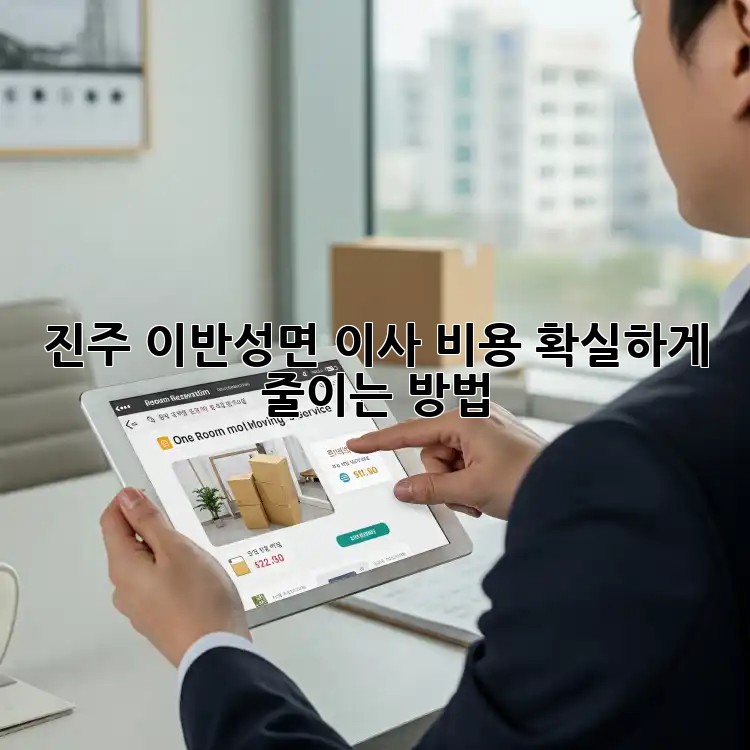 진주 이반성면 이사 비용 확실하게 줄이는 방법!