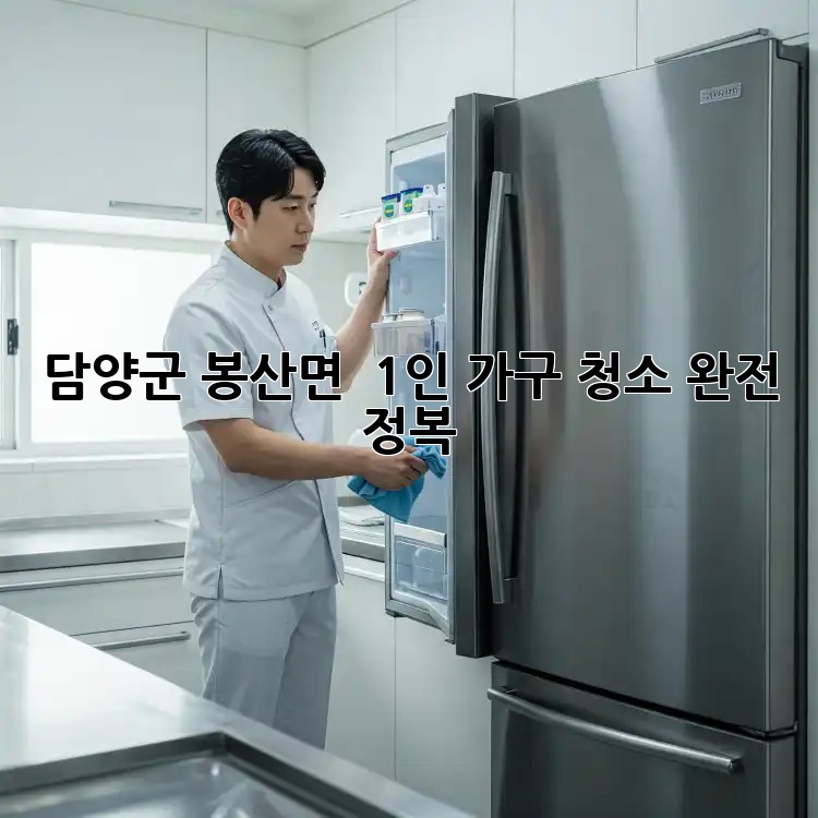 담양군 봉산면 🏡 1인 가구 청소 완전 정복! ✨