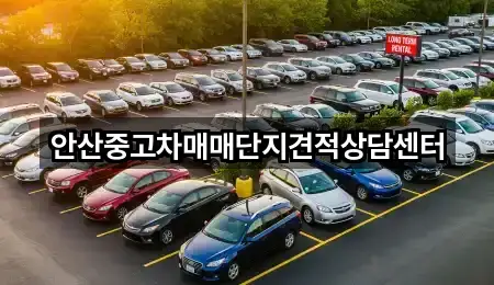 안산중고차매매단지견적상담센터