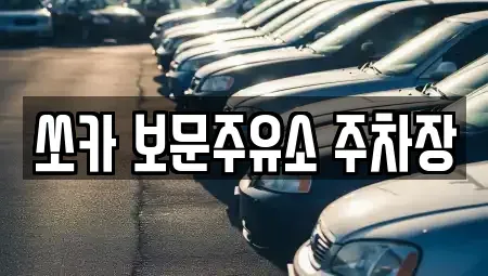 경북 경주시 천군동 렌트카 전문 쏘카 보문주유소 주차장