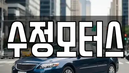 대전광역시 유성구 금고동 중고차 전문 수정모터스