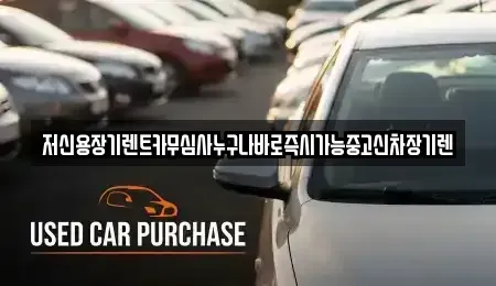 대전광역시 중구 문화동 장기렌트카 전문 저신용장기렌트카무심사누구나바로즉시가능중고신차장기렌