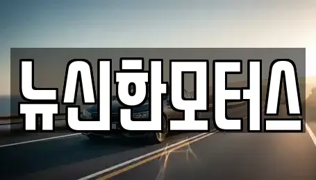 대전광역시 중구 문화동 중고차매매 전문 뉴신한모터스